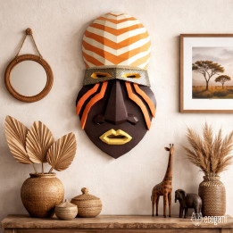 African mask